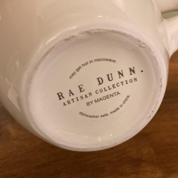 Rae Dunn Mistletoe "KISS" CERAMIC Mug - Picture 3 of 11